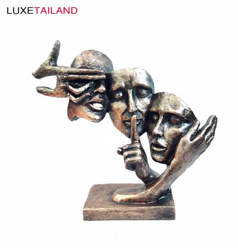 مجسمه خوب بد زشت