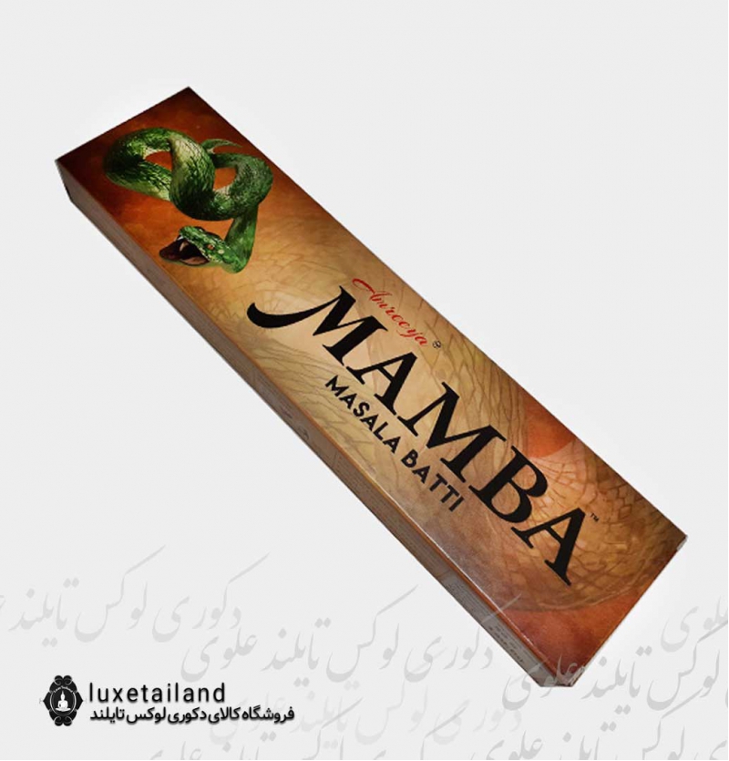 عود خوشبو کننده آمریا Amreeya مدل دست ساز مامبا Mamba