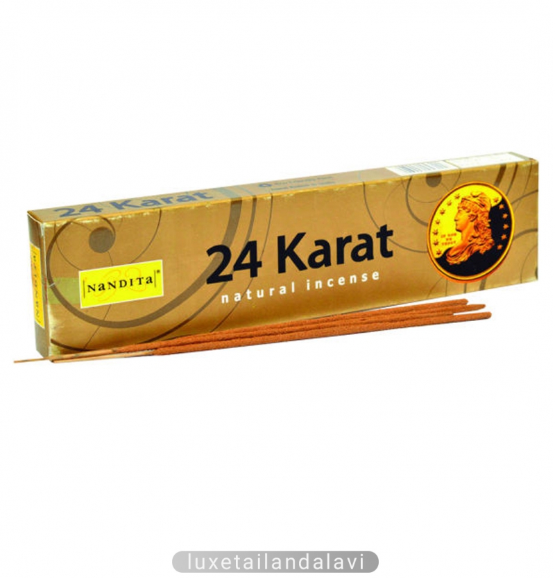 عود خوشبو کننده 24 عیار 24 Karat ناندیتا NaNDITa مدل دست ساز