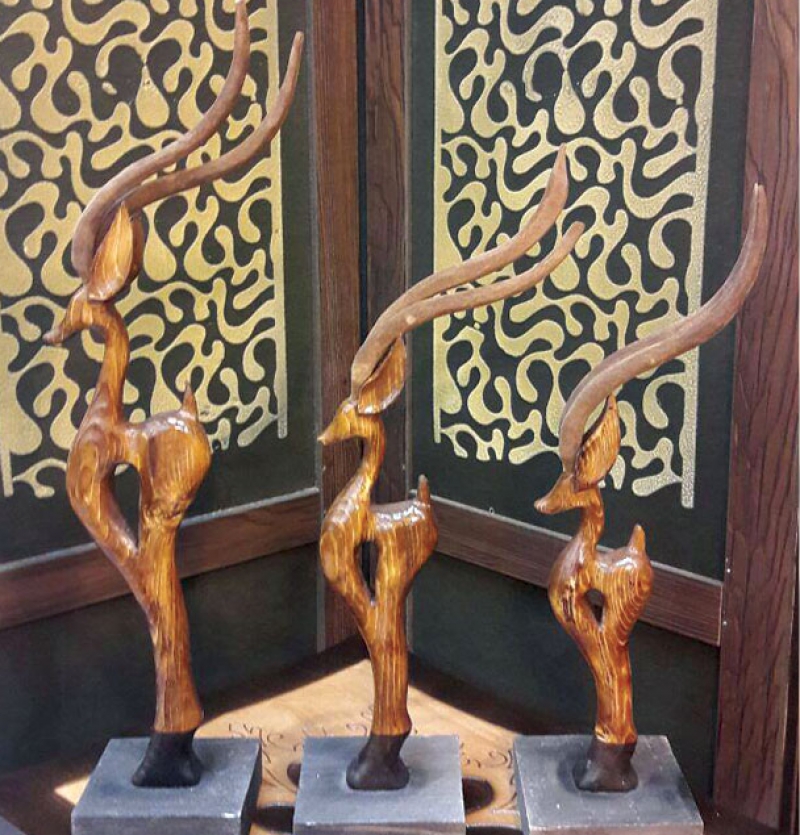 غزال سه تایی 30 40 50 سانتی