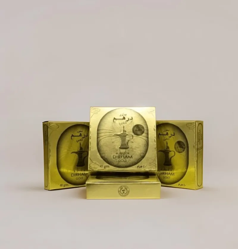 بخور عربی درهم طلایی