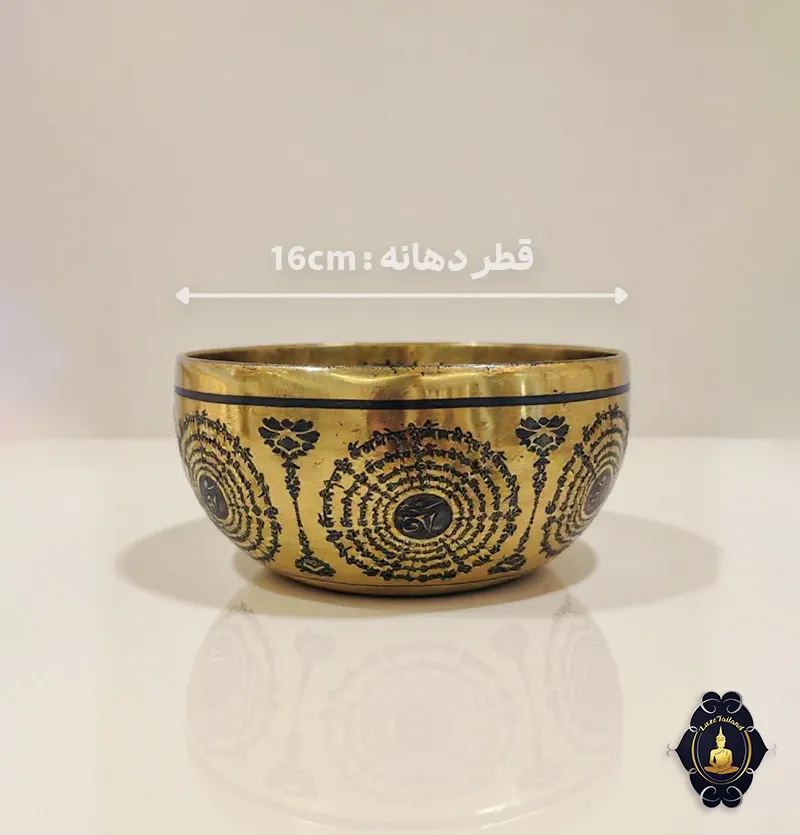 کاسه تبتی بوتان با قطر 12