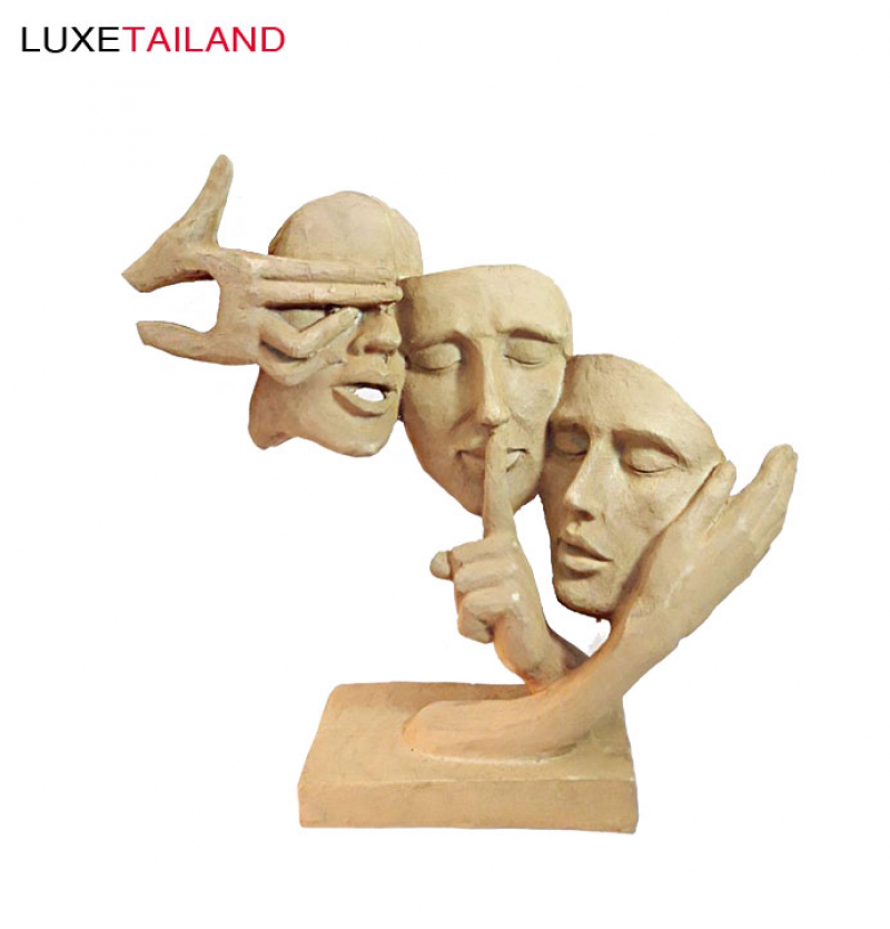 مجسمه خوب بد زشت